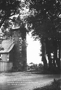 COLO JEUNE FRANCE 1955 eglise de St Pancrasse